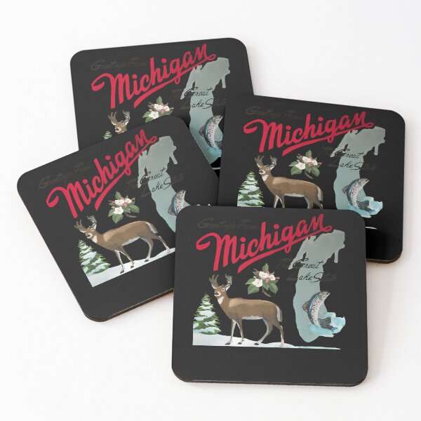 Item preview, Greetings From Michigan designed and sold by ZorraZaid.