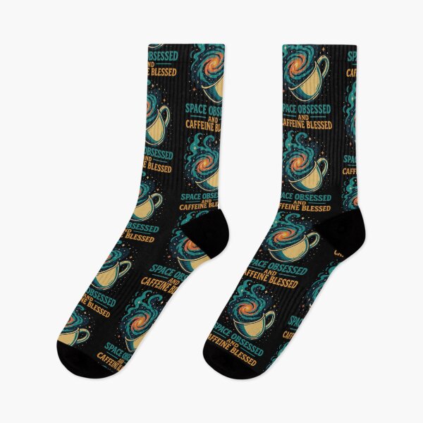 Item preview, Space Obsessed Caffeine Blessed Space Astronomy designed and sold by LuminOrb.