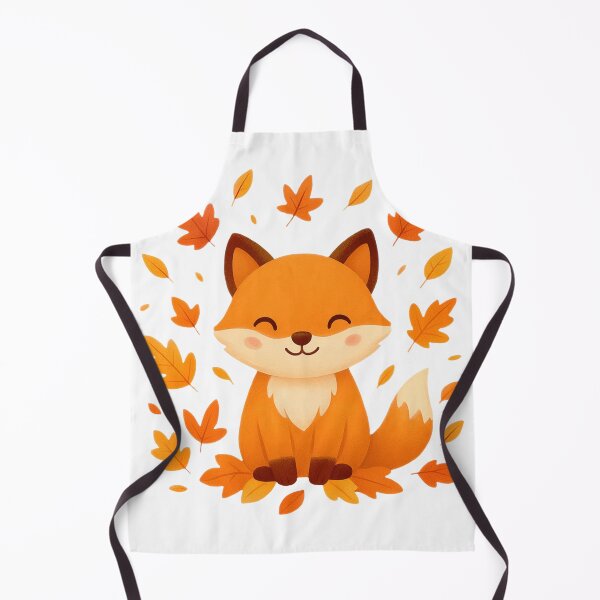 Item preview, Fox in the middle of autumn leaves designed and sold by FunnyPrintscz.