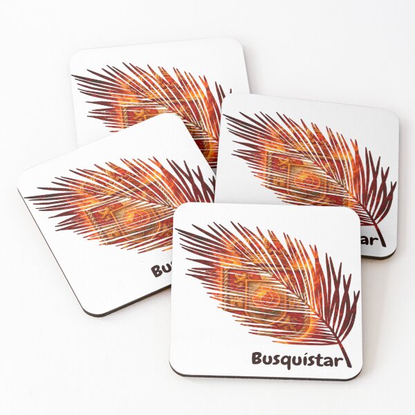 Item preview, Abstract Flag of Busquistar – Feather Shape Design designed and sold by ArteJorge48.