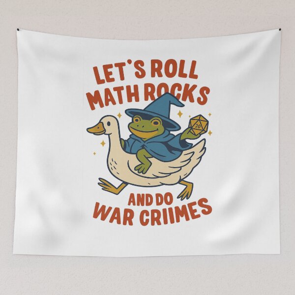 Item preview, Math Rocks & War Crimes designed and sold by ThuyCgvs.