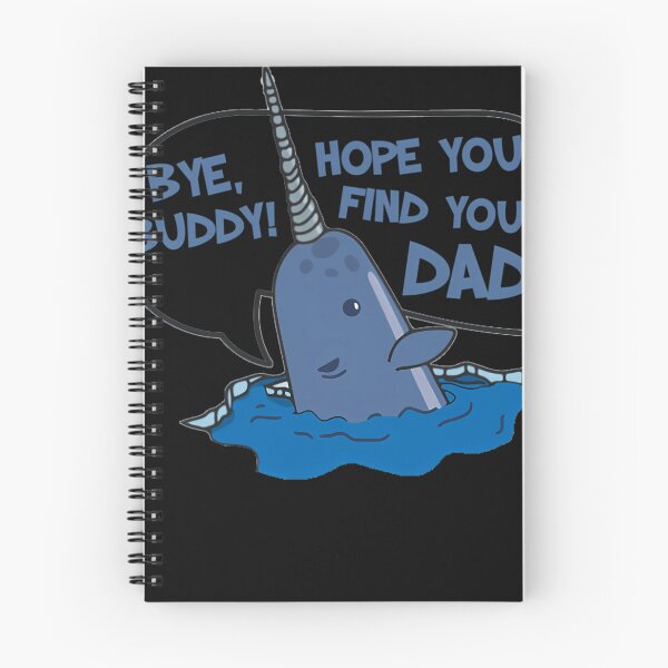 Item preview,  Elf - Bye Buddy Hope You Find Your Dad Narwhal Quote designed and sold by ZorraZaid.