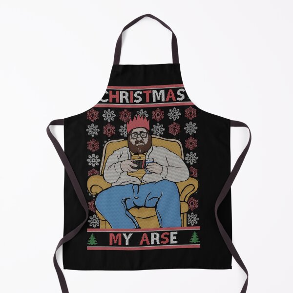 Item preview, Merry Christmas My Arse - Funny Grumpy British Comedy Christmas Jumper designed and sold by ZorraZaid.