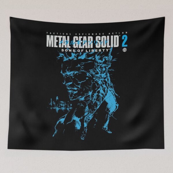 Item preview, Mgs2 - Snake And Raiden Cover (Blue Version) designed and sold by ishahtonisha.