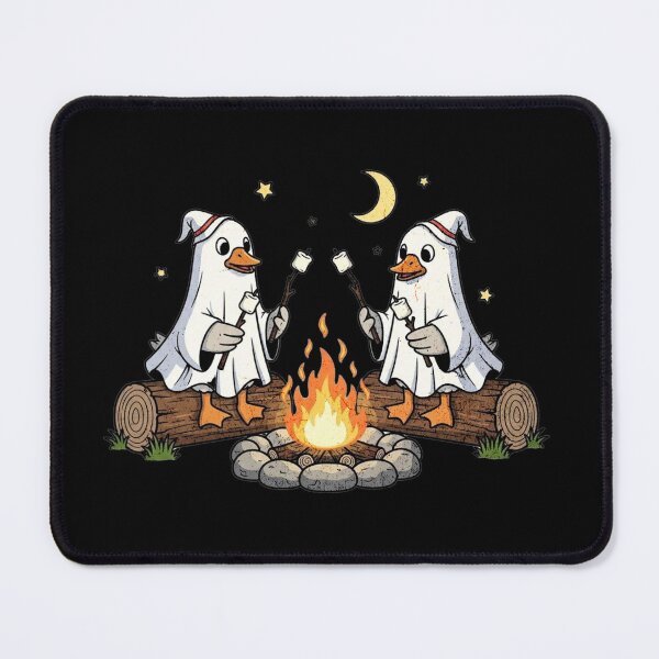 Item preview, Campfire Goose Ghost Unisex Sweatshirt, Halloween Outfit Gift, Halloween Sweatshirt, Halloween Costume, Fall Clothing, Autumn Jumper designed and sold by DekoDesignsHub.