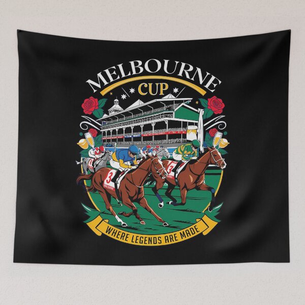 Item preview,  Melbourne Cup  Where Legends Are Made designed and sold by BRYSONNETT.