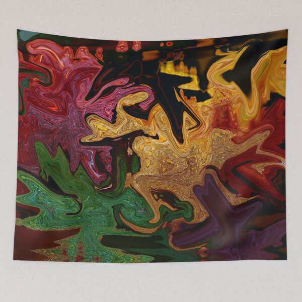 Item preview, Flame colors in abstract dance designed and sold by Sigtrix.
