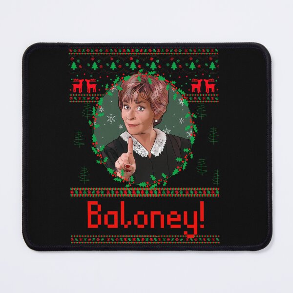 Item preview, Judge Judy Ugly Christmas Sweater - Baloney designed and sold by ZorraZaid.