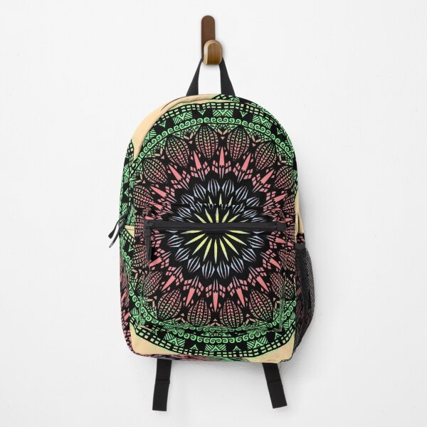 Item preview, Abstract intricate Spiritual watercolor pastel colorful indian mandala  designed and sold by DivineMandala.