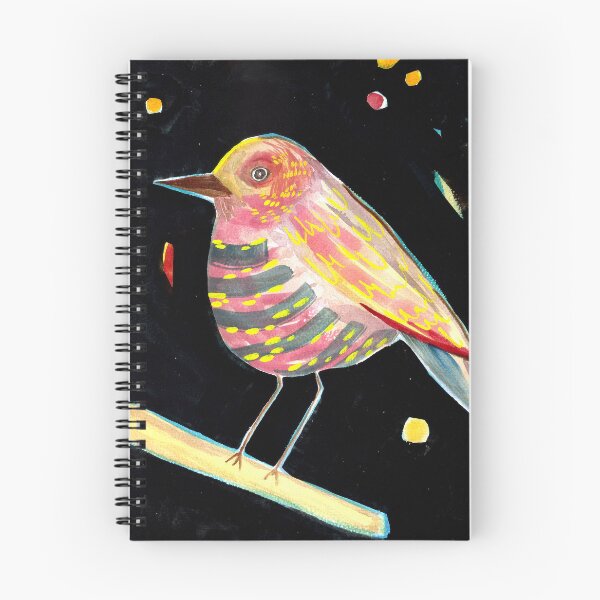 Artikelvorschau, Bunter Vogel auf Schwarz entworfen und verkauft von Colorgesmil.