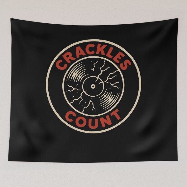 Item preview, Crackles Count Vinyl Record Vintage Music Lovers designed and sold by LuminOrb.