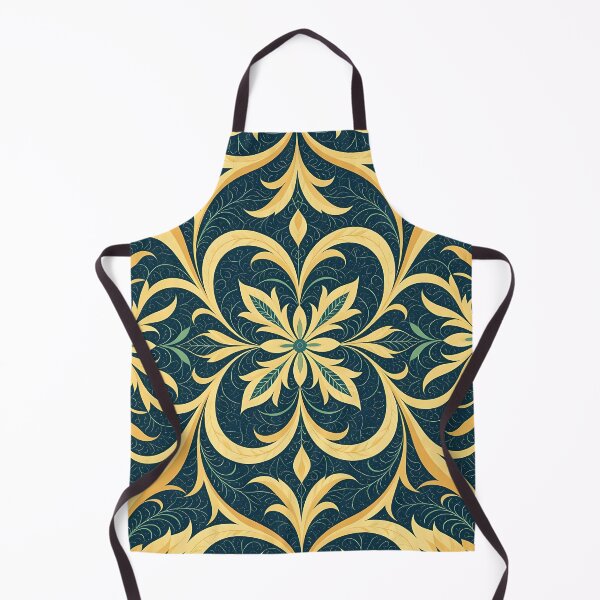 Item preview, Green, Flowers & Leaves, Abstract Artistic Stylize, Symmetrical Repeated Texture Pattern (image size 8320x12480) designed and sold by Digital-Davinci.