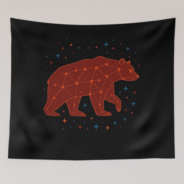 Item preview, Spiritual Occultism Bear Constellation Magic designed and sold by LuminOrb.