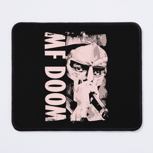 Item preview, MF Doom Microphone Masked Portrait designed and sold by diablo1368.