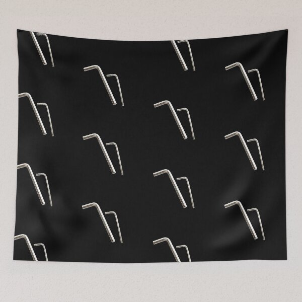 Item preview, Allen Wrench Illustration, Vintage Hex Key Tool Artwork, Classic Adjustable Allen Wrench Design for DIY Projects designed and sold by bvdesignart.
