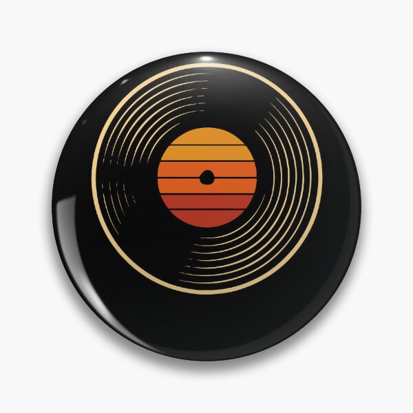 Item preview, Vibraciones de discos de vinilo de música analógica retro designed and sold by LuminOrb.