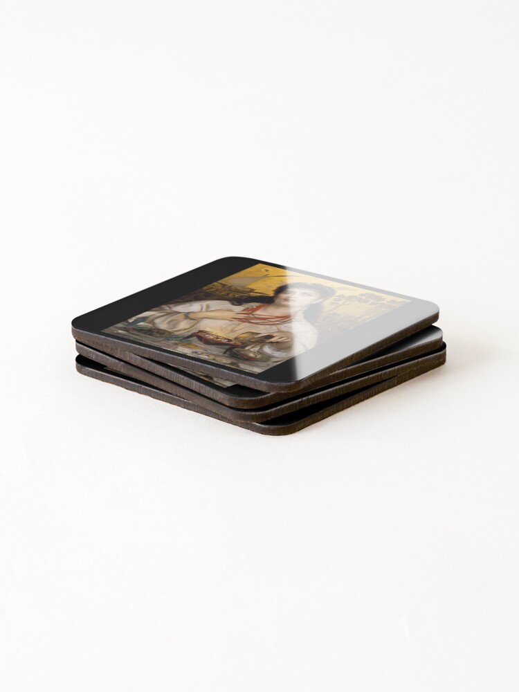 Thumbnail 4 of 5, Coasters (Set of 4), Pre Raphaelite designed and sold by DedrickTurcott.