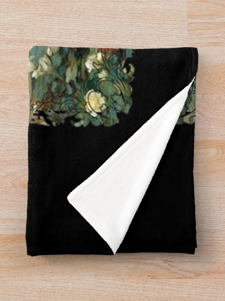 Thumbnail 3 of 6, Throw Blanket, Pre Raphaelite designed and sold by DedrickTurcott.