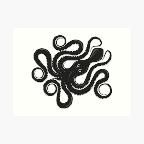 Octopus Art Print