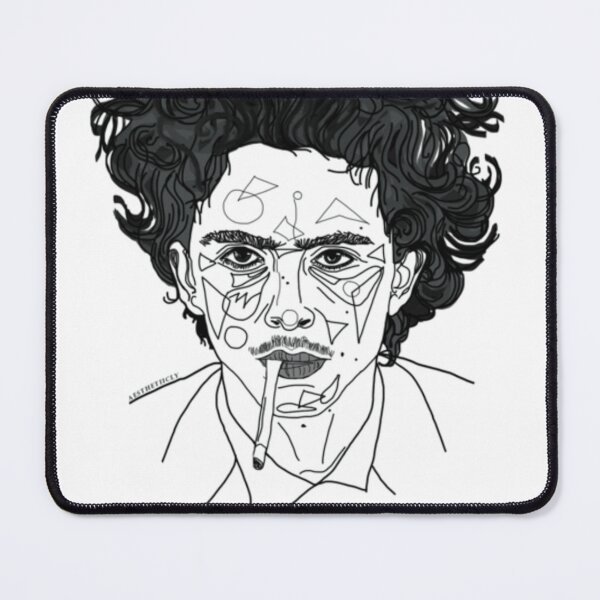 Item preview, The French Dispatch Abstract Portrait designed and sold by KarieFistlert.