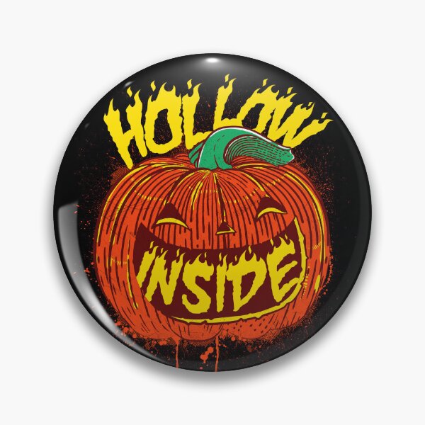 Item preview, Hollow Inside Funny Halloween Pumpkin hand drawn designed and sold by therocketman.