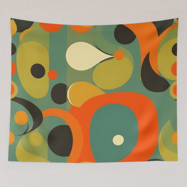 Item preview, Mid Century Modern Pattern  designed and sold by GraphicsClub.