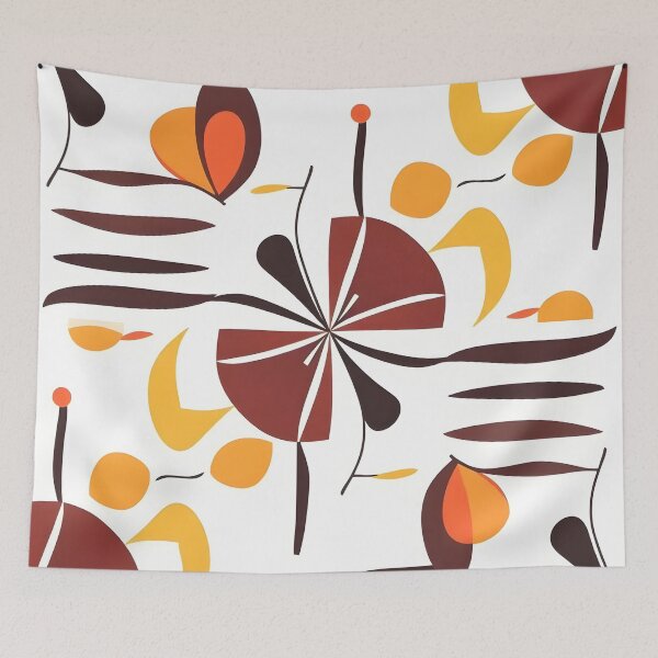 Item preview, Retro Mid Century Modern Pattern  designed and sold by GraphicsClub.