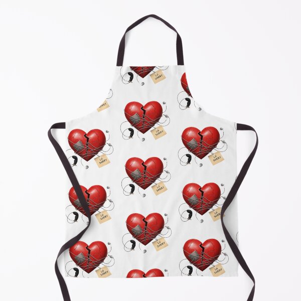 Item preview, Broken Heart with Headphones and “Lo Sorry” Note – Emotional Digital Artwork designed and sold by PixelVibe782.