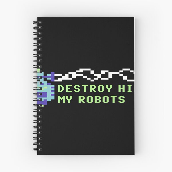 Item preview, Gaming Impossible Mission Robot - Destroy Him My Robots designed and sold by MILENROBERTSON.