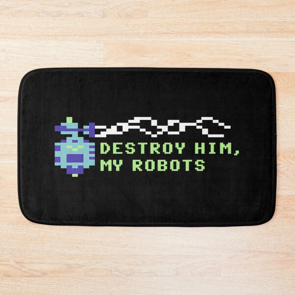 Item preview, Gaming Impossible Mission Robot - Destroy Him My Robots designed and sold by MILENROBERTSON.