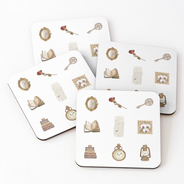 Item preview, Vintage Treasures – Nostalgic Illustrations designed and sold by Stick To Me Studio.