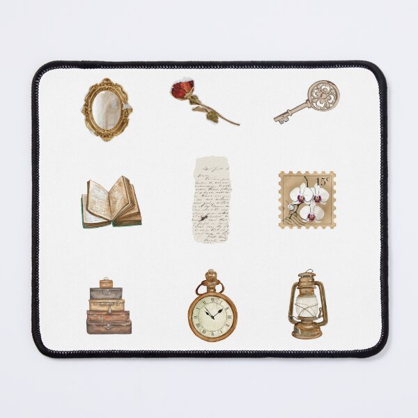 Item preview, Vintage Treasures – Nostalgic Illustrations designed and sold by Stick To Me Studio.