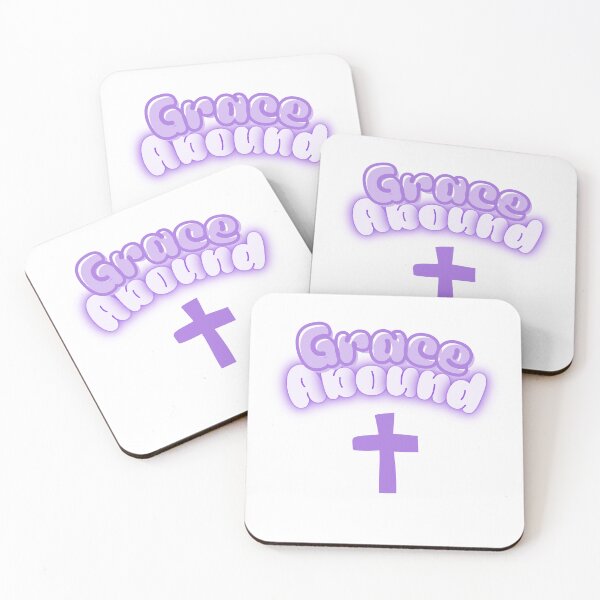 Item preview, Grace Abound Cross purple  designed and sold by MoscolarArt.