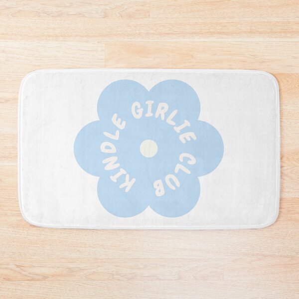 Item preview, Kindle Girlie Club (pastel blue flower) designed and sold by Hi-kari.