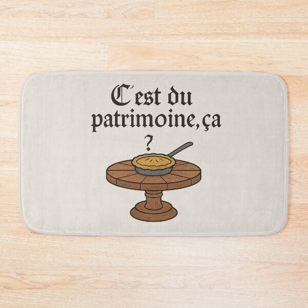 Item preview, “Is this heritage?” – Round Table & Humor designed and sold by Bratak.