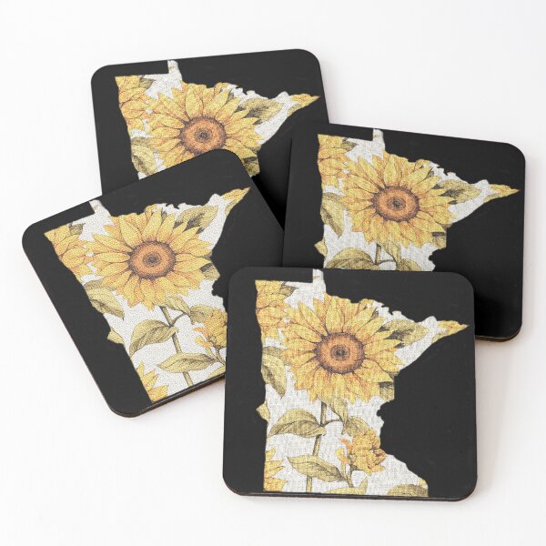 Item preview, Canvas Sunflower Minnesota designed and sold by royalblewitup.