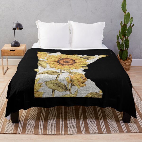 Item preview, Canvas Sunflower Minnesota designed and sold by royalblewitup.