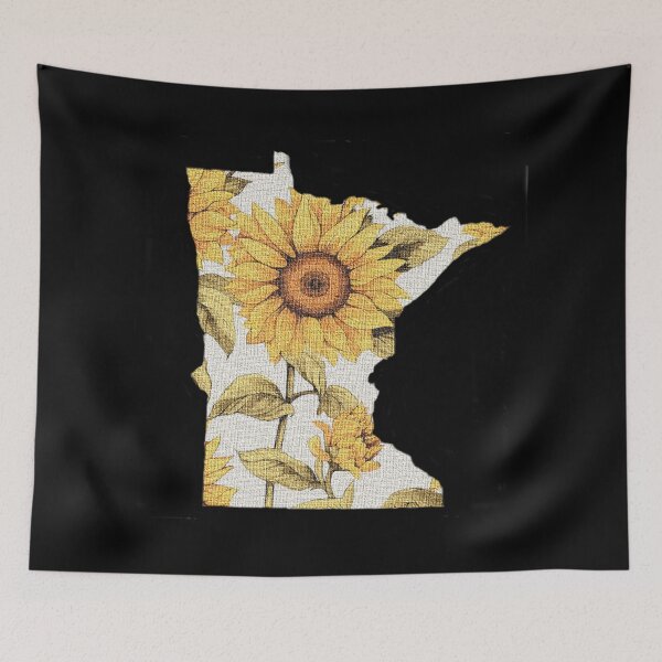 Item preview, Canvas Sunflower Minnesota designed and sold by royalblewitup.