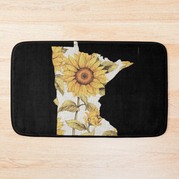 Item preview, Canvas Sunflower Minnesota designed and sold by royalblewitup.