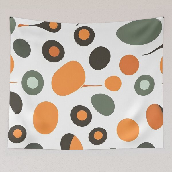 Item preview, Retro Mid Century Modern Pattern  designed and sold by GraphicsClub.