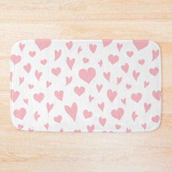 Item preview, Love Hearts - Inverse Pretty Pink Pattern  designed and sold by Daniel Bevis Design.
