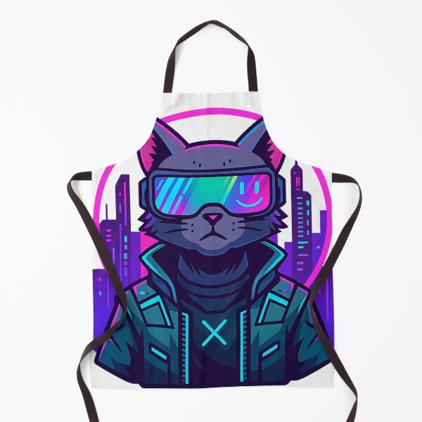 Item preview, Cyber Meow: Neon Streets designed and sold by PlanetBoi.