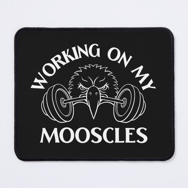 Item preview, Working On My Mooscles Moo Muscles Workout Design designed and sold by faridman.