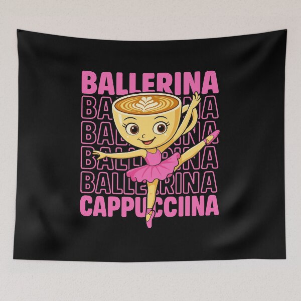 Item preview, Brainrot Ballerina Cappuccina Latte Character designed and sold by jotaro210.