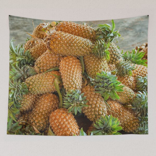 Item preview, Pineapples on a market designed and sold by Photopat.