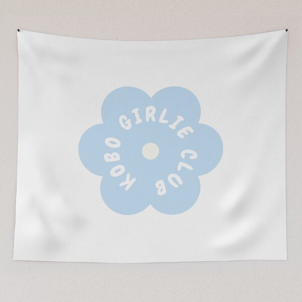 Item preview, Kobo Girlie Club (pastel blue flower) designed and sold by Hi-kari.