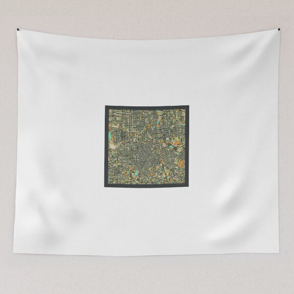 Item preview, Houston Map designed and sold by CRETYJLKR.