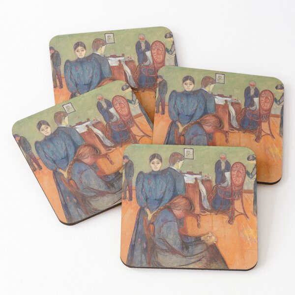 Item preview, Death in the Sickroom — Edvard Munch (1893) designed and sold by Art Outlaws.