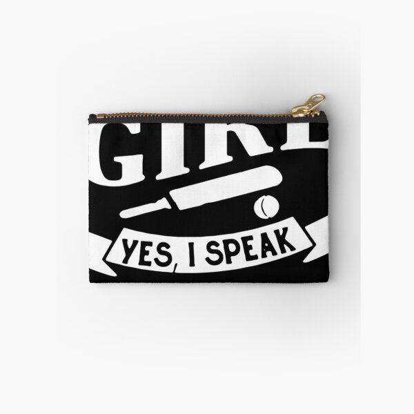 Item preview,  Yes I'M A Girl Yes I Speak Fluent Cricket designed and sold by JACKFAW.