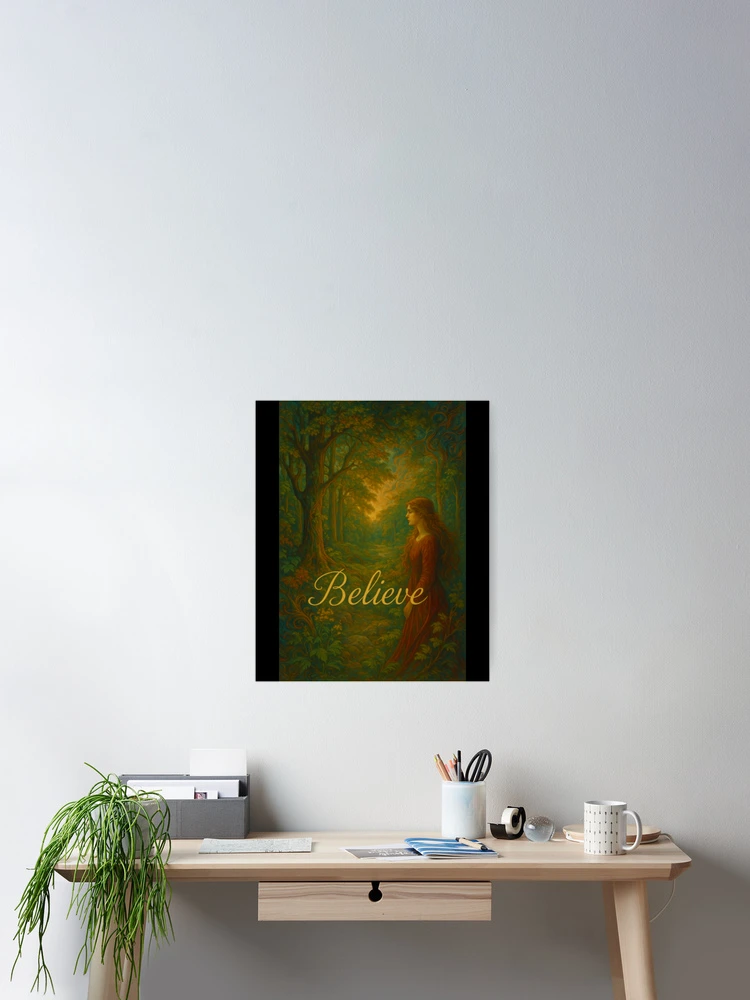 Thumbnail 2 of 3, Poster, Pre Raphaelite designed and sold by DedrickTurcott.